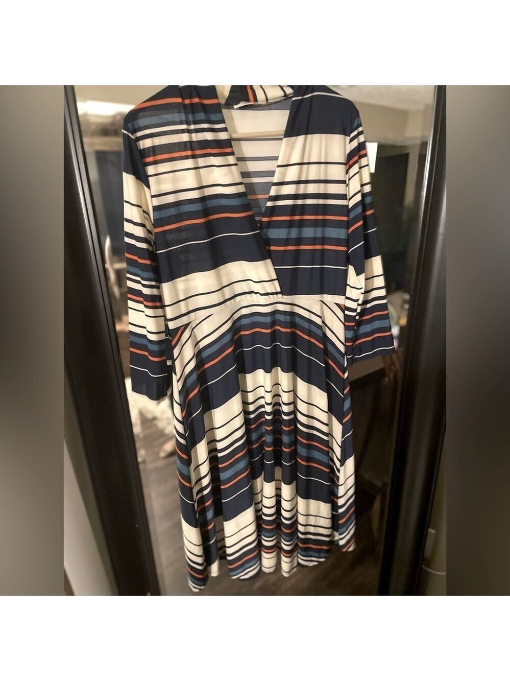 Frumps Dress elegant and stripped size XL